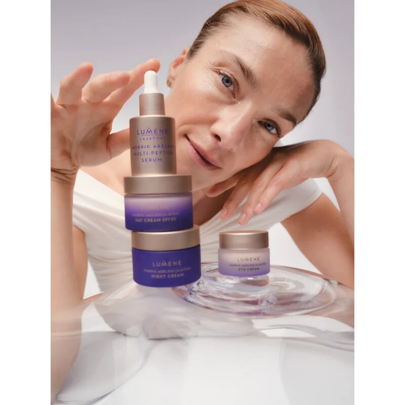 Lumene Nordic Ageless [AJATON] Multi-Peptide Serum feszesítő szérum érett bőrre 30 ml