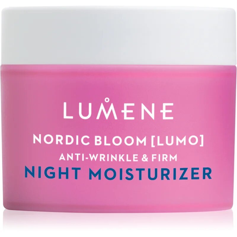 Lumene Nordic Bloom [LUMO] Anti-wrinkle & Firm éjszakai krém az öregedés összes jele ellen 50 ml