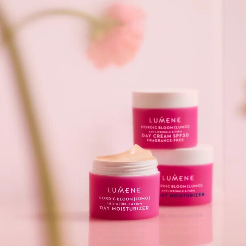 Lumene Nordic Bloom [LUMO] Anti-wrinkle & Firm éjszakai krém az öregedés összes jele ellen 50 ml