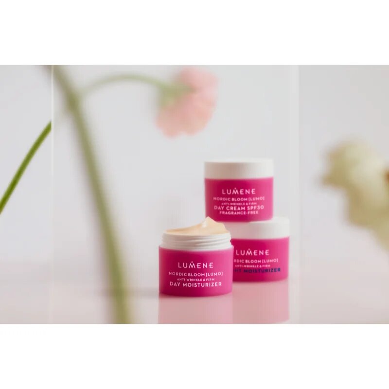 Lumene Nordic Bloom [LUMO] Anti-wrinkle & Firm hidratáló és feszesítő nappali krém ráncok ellen 50 ml