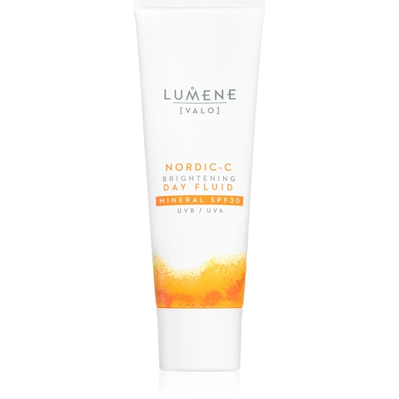 Lumene Nordic-C [VALO] Brightening Day Fluid ásványi napozó folyadék arcra SPF 30 50 ml