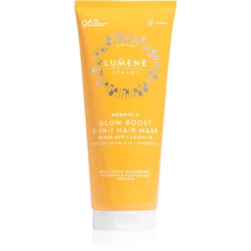 Lumene Nordic-C [VALO] Glow Boost élénkítő maszk hajra 200 ml
