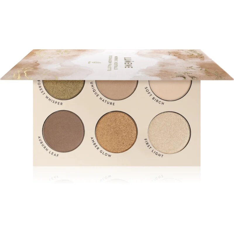 Lumene Nordic Makeup szemhéjfesték paletta Nordic Neutrals 8 g