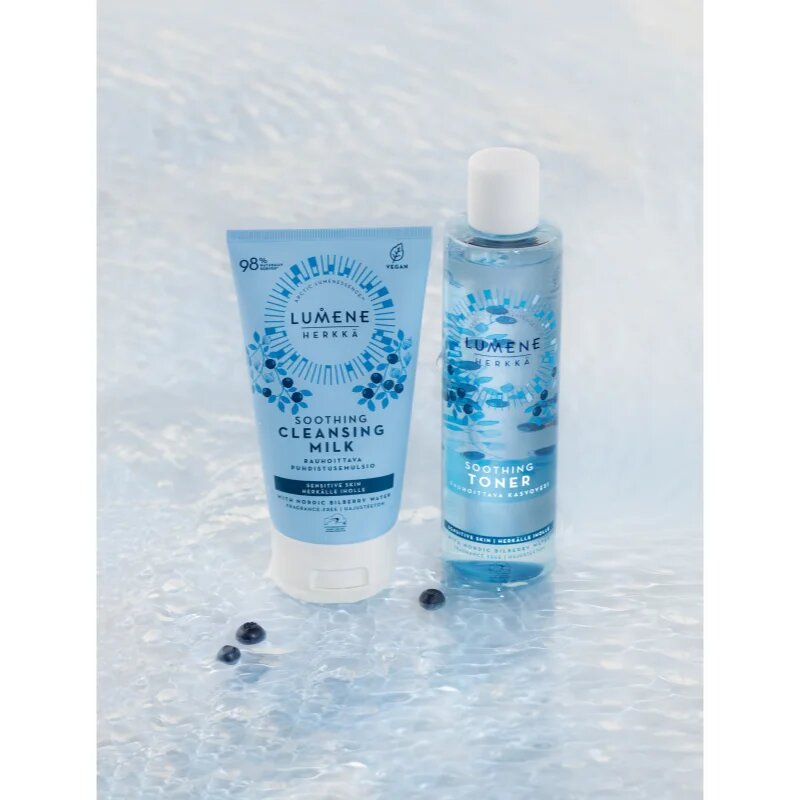 Lumene Nordic Sensitive [HERKKÄ] Soothing nyugtató tisztitótej az érzékeny arcbőrre 150 ml