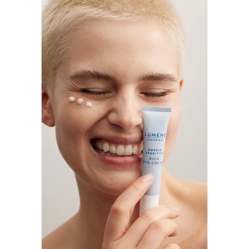 Lumene Nordic Sensitive [HERKKÄ] szemkrém az érzékeny arcbőrre 15 ml