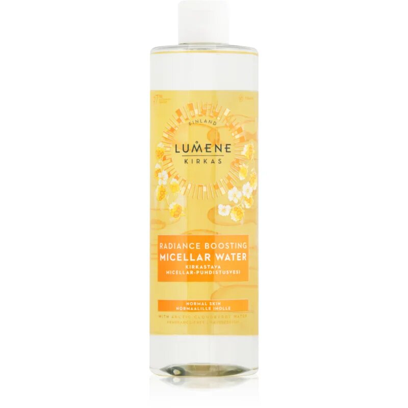 Lumene Radiance Boosting [KIRKAS] micellás víz az élénk bőrért 400 ml