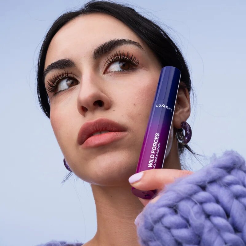 Lumene Wild Forces Volume Mascara dúsító szempillaspirál árnyalat Black 14 ml