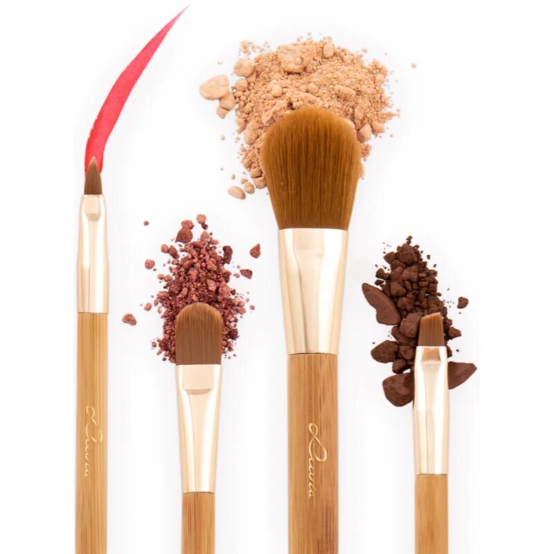 Luvia Cosmetics Bamboo Travel ecset szett utazó