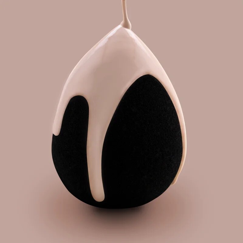 Luvia Cosmetics Classic Make-up Sponge Bársonyos sminkszivacs 1 db