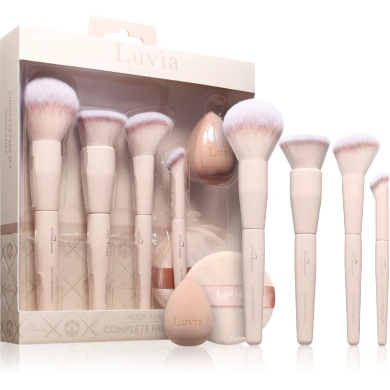 Luvia Cosmetics Complete Face Set Nude Aura ecset szett