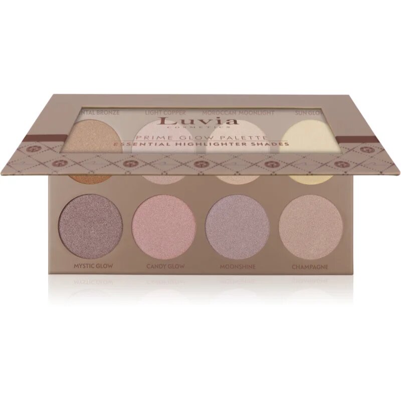 Luvia Cosmetics Prime Glow Vol. 1 bőrvilágosító paletta 8x33 g