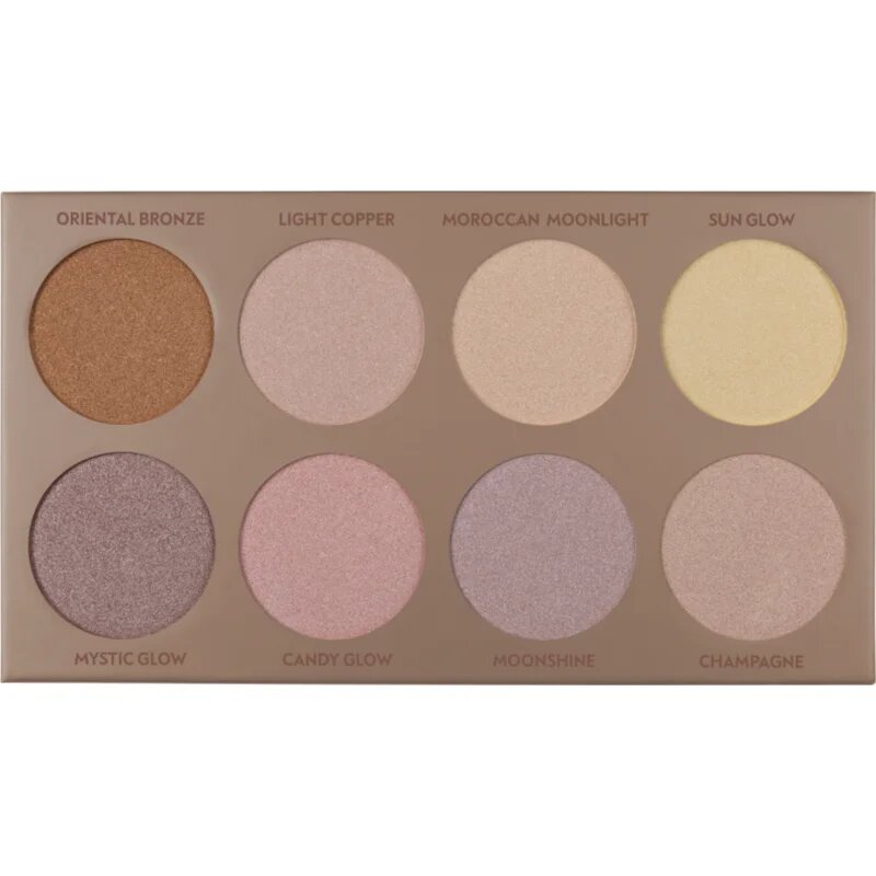 Luvia Cosmetics Prime Glow Vol. 1 bőrvilágosító paletta 8x33 g