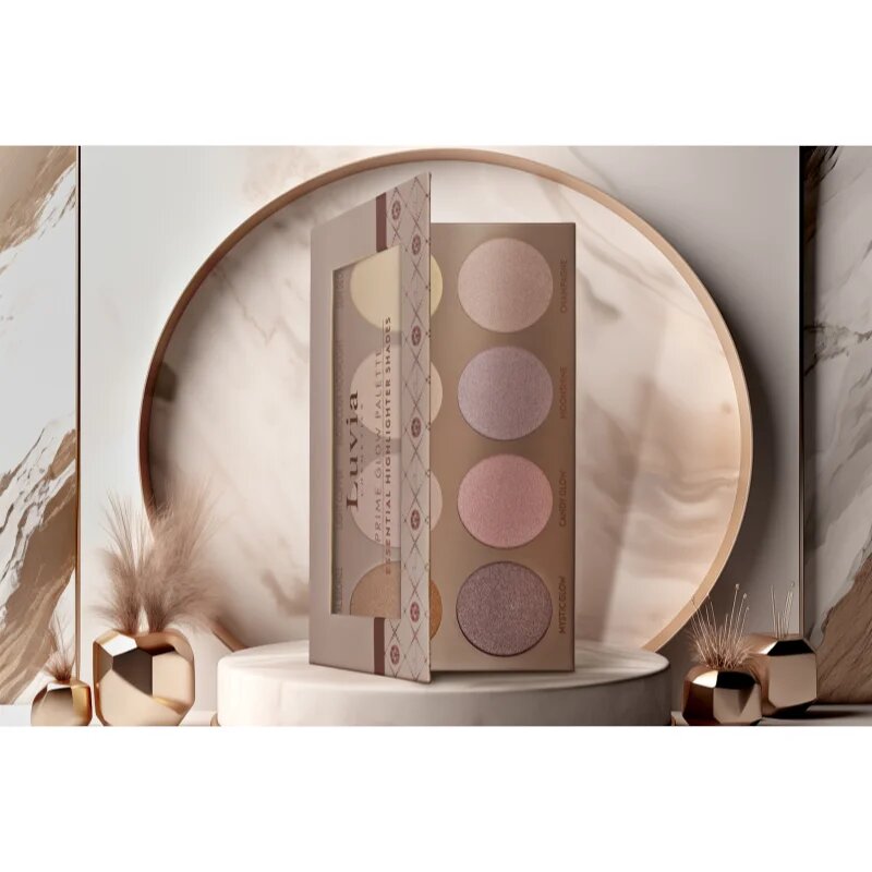 Luvia Cosmetics Prime Glow Vol. 1 bőrvilágosító paletta 8x33 g