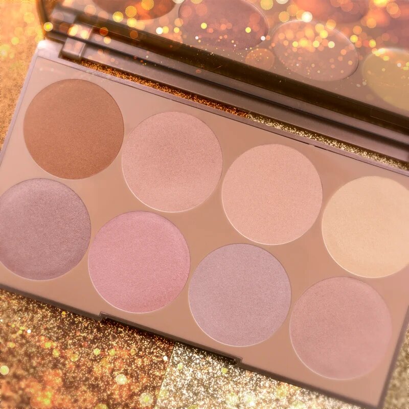 Luvia Cosmetics Prime Glow Vol. 1 bőrvilágosító paletta 8x33 g