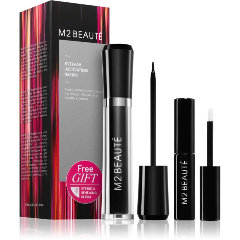 M2 Beauté Eyelash Activating Serum ajándékszett