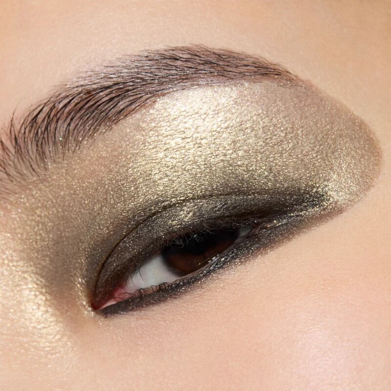 MAC Cosmetics Eye Shadow Metallic Pro Palette Refill Pan metálszínű szemhéjfesték utántöltő árnyalat Kiss Of Klimt 1 g