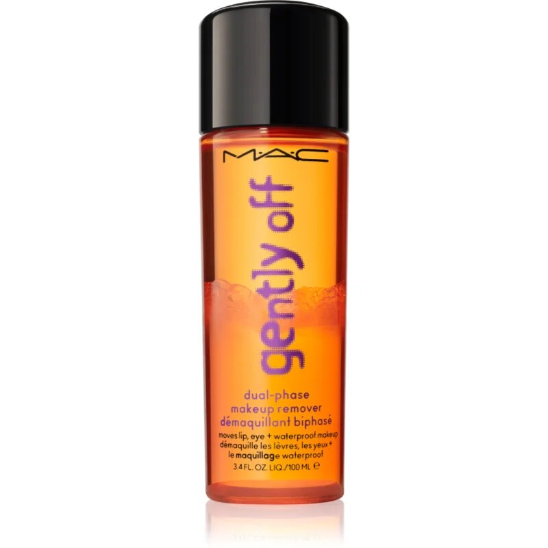 MAC Cosmetics Gently Off Dual-Phase Make-Up Remover kétfázisú sminklemosó 100 ml
