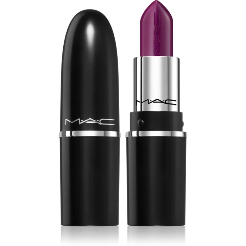 MAC Cosmetics Lustreglass Sheer-Shine Lipstick fényes ajakrúzs árnyalat Figgy 3.5 g