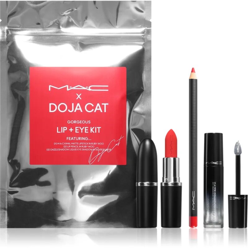 MAC Cosmetics MAC x Doja Cat Gorgeous Lip & Eye Kit alapozószett