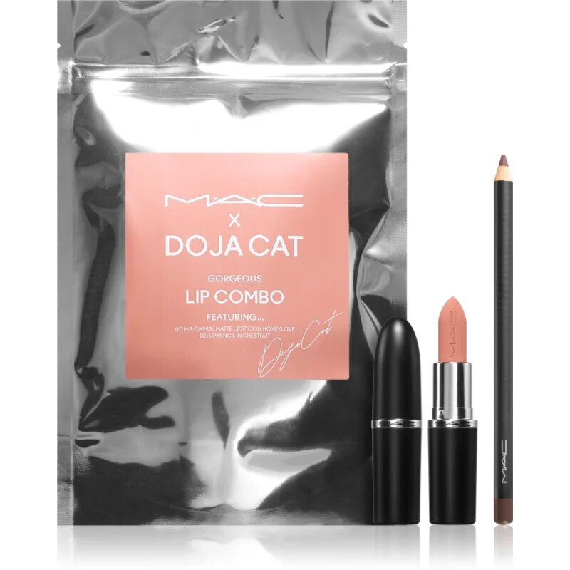 MAC Cosmetics MAC x Doja Cat Gorgeous Nude Lip Kit ajakápoló készlet
