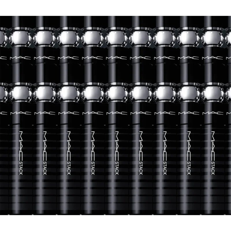 MAC Cosmetics MACStack Mascara Superstack Mega Brush Mini dúsító és hosszabbító szempillaspirál mini árnyalat Black 8 ml