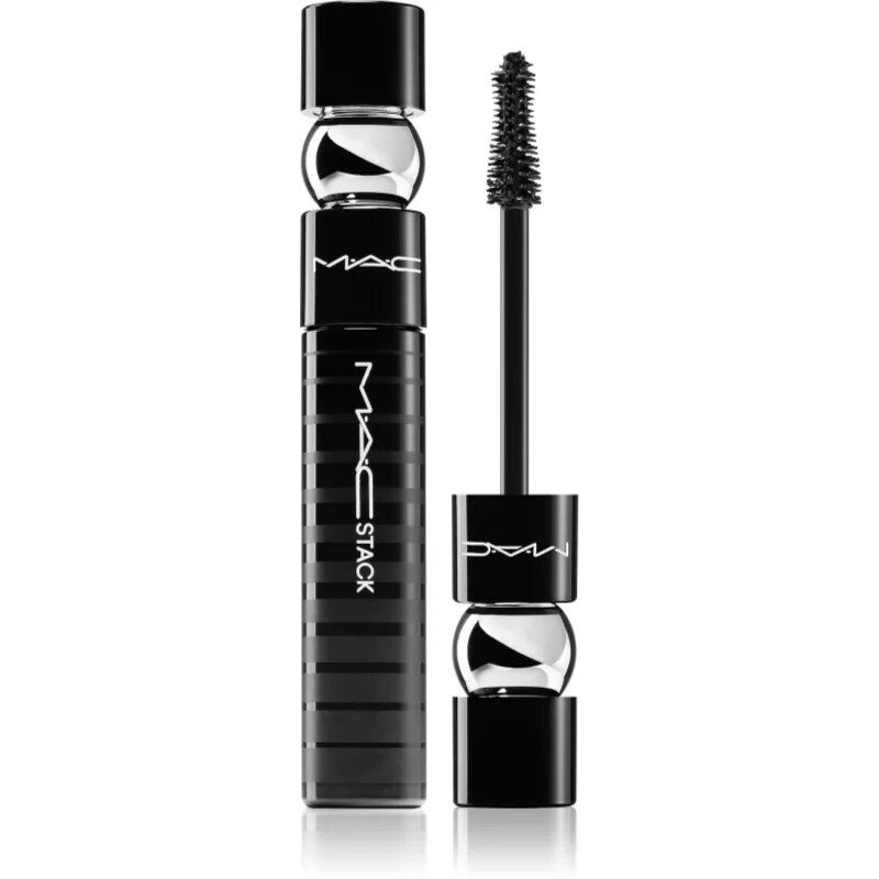 MAC Cosmetics MACStack Mascara Superstack Micro Brush dúsító és hosszabbító szempillaspirál árnyalat black stack 12 ml