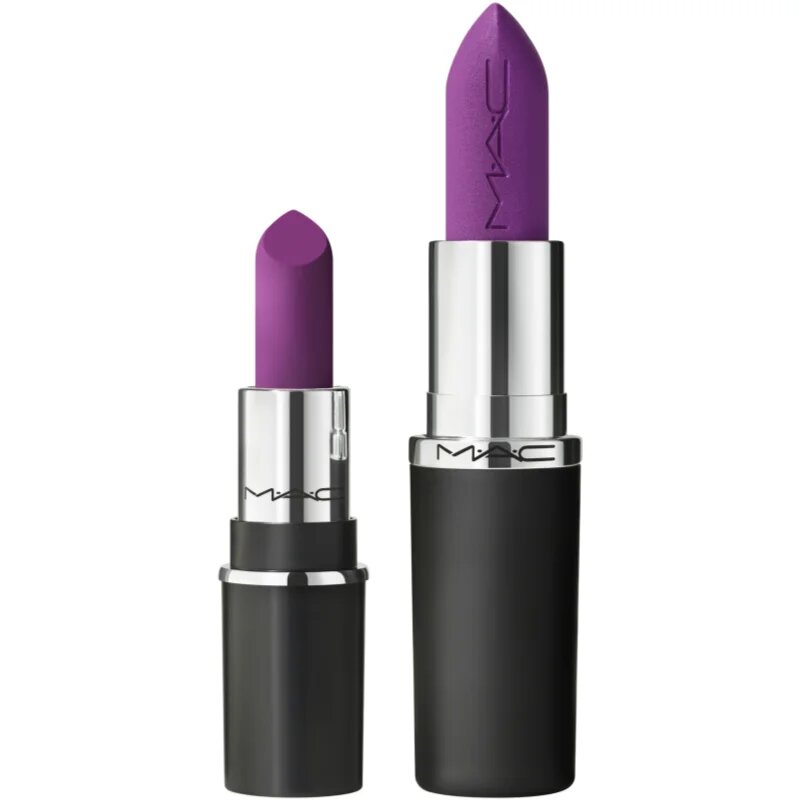 MAC Cosmetics MACximal Mini Silky Matte Lipstick mattító rúzs árnyalat Everybody´s Heroine 1.7 g
