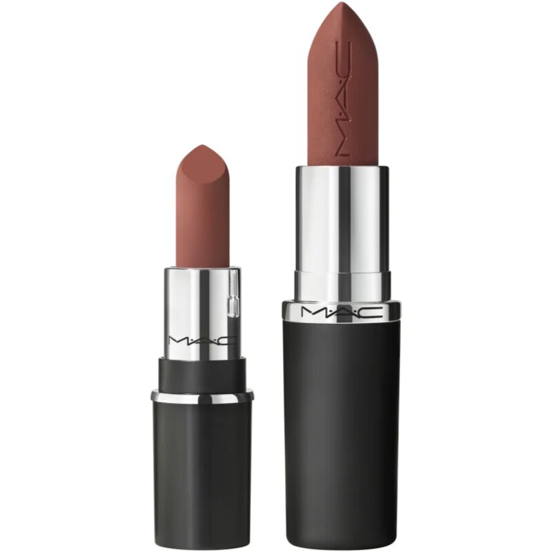 MAC Cosmetics MACximal Mini Silky Matte Lipstick mattító rúzs árnyalat Warm Teddy 1.7 g