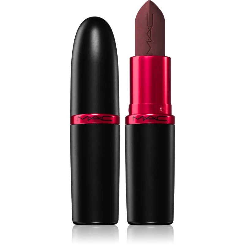 MAC Cosmetics MACximal Silky Matte Viva Glam Lipstick mattító rúzs árnyalat Viva Empowered 3.5 g