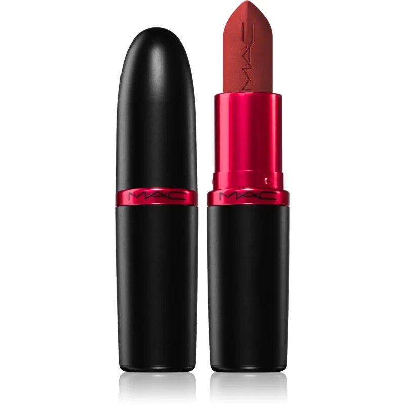MAC Cosmetics MACximal Silky Matte Viva Glam Lipstick mattító rúzs árnyalat Viva Heart 3.5 g