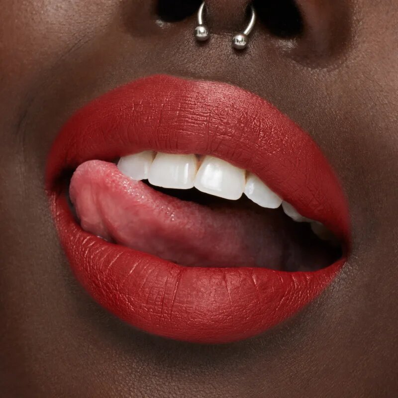 MAC Cosmetics MACximal Silky Matte Viva Glam Lipstick mattító rúzs árnyalat Viva Heart 3.5 g