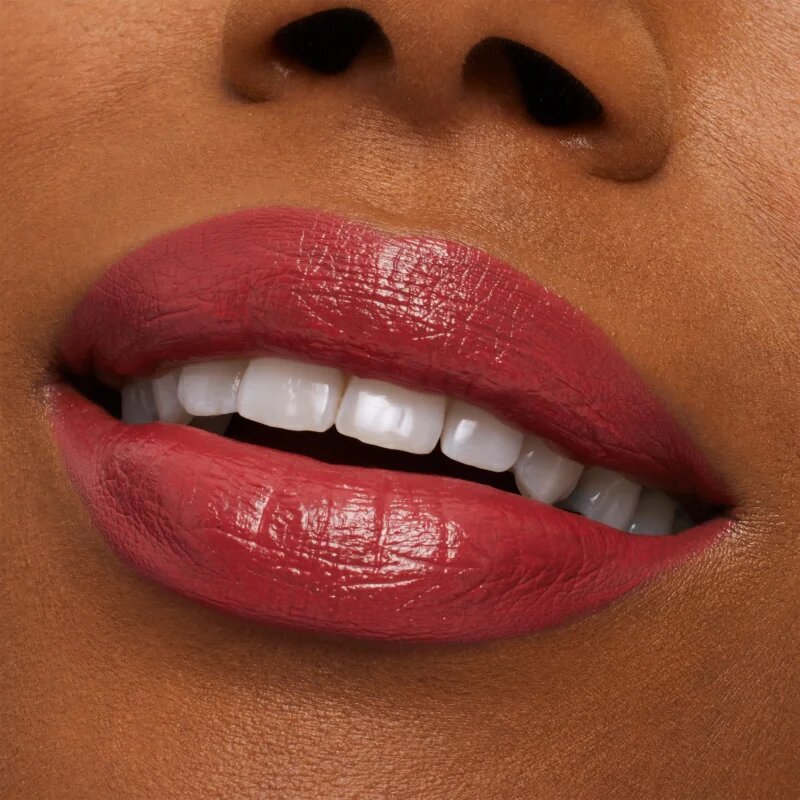 MAC Cosmetics MACximal Sleek Satin Lipstick hidratáló krém rúzs árnyalat Brick-O-La 3.5 g