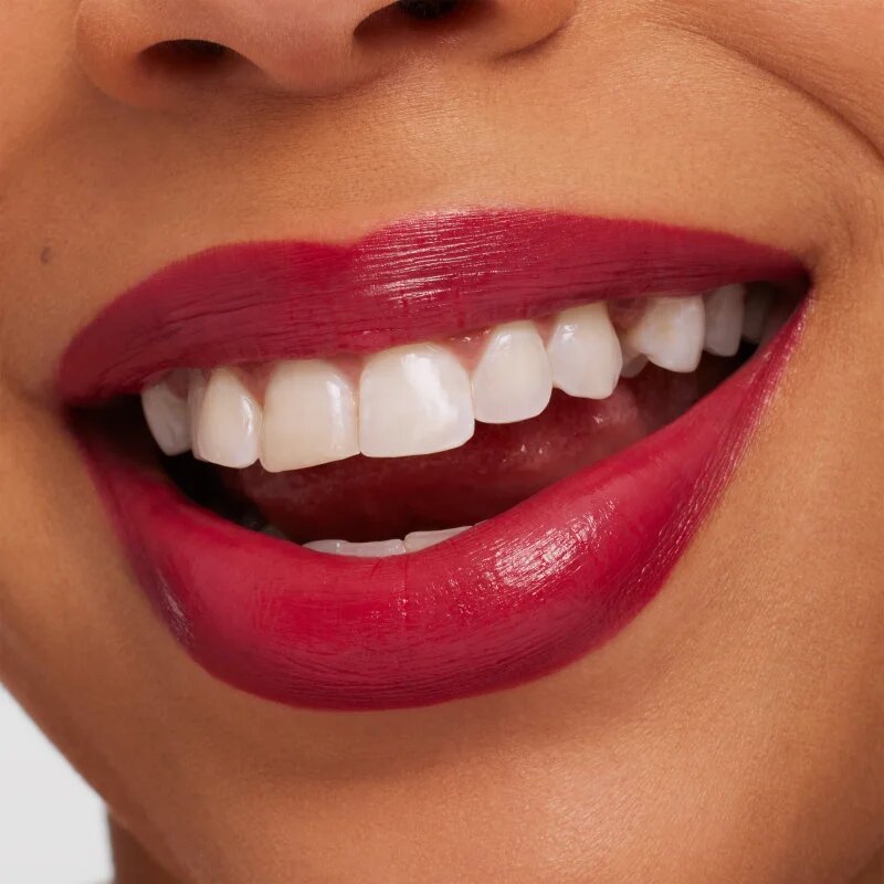 MAC Cosmetics MACximal Sleek Satin Lipstick hidratáló krém rúzs árnyalat Maraschino Much? 3.5 g