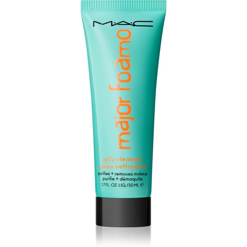 MAC Cosmetics Major Foamo Jelly Cleanser arctisztító és szemfestéklemosó gél 50 ml