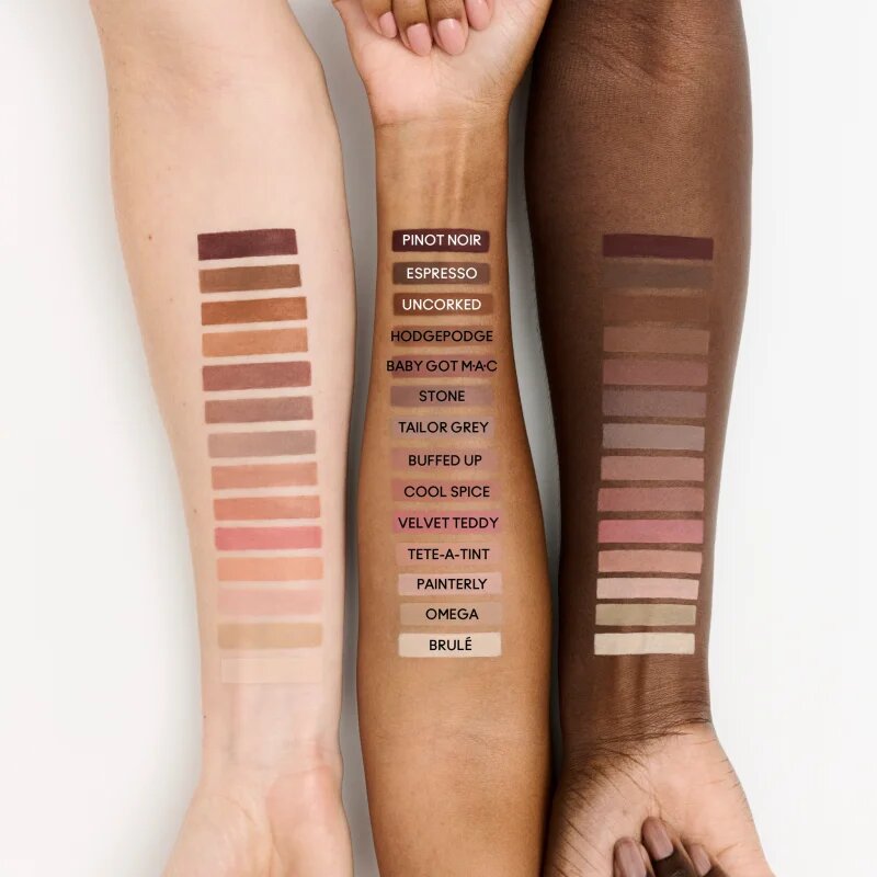 MAC Cosmetics Multisculpt Matte Liquid Colour többfunkciós sminktermék szemre és arcra árnyalat Stone 4.5 ml