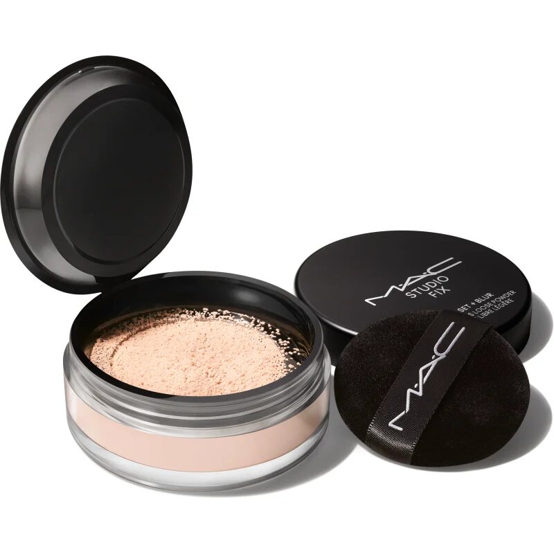MAC Cosmetics Studio Fix Pro Set + Blur Weightless Loose Powder mattító fixáló púder árnyalat Light 65 g