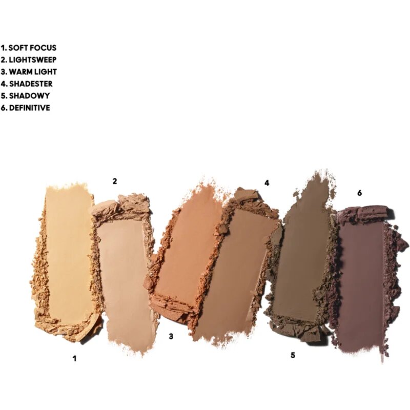 MAC Cosmetics Studio Fix Sculpt and Shape Contour Palette Púderes highlight és kontúr paletta Medium Dark / Dark 14.4 g