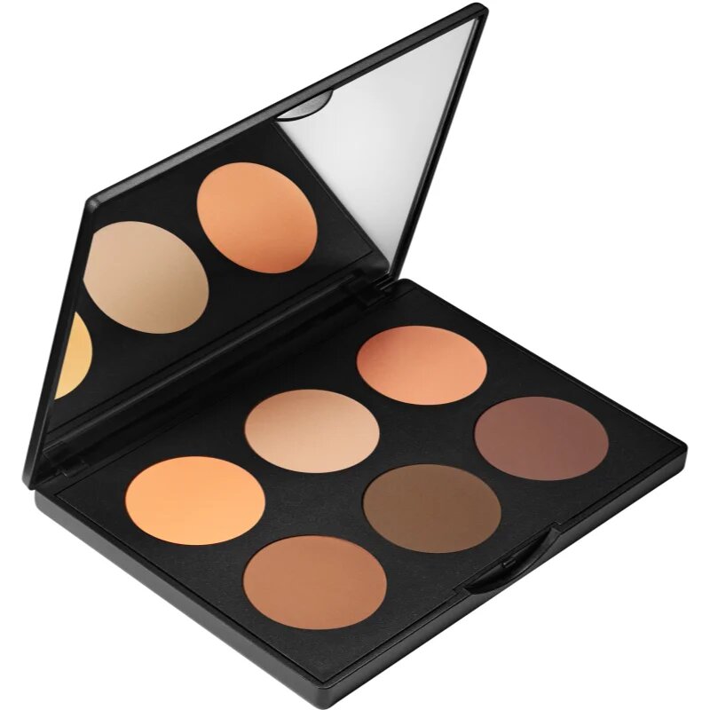 MAC Cosmetics Studio Fix Sculpt and Shape Contour Palette Púderes highlight és kontúr paletta Medium Dark / Dark 14.4 g