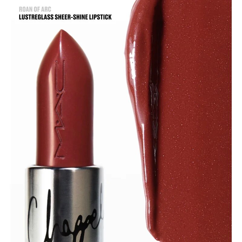 MAC Cosmetics Viva Glam Lustreglass Sheer-Shine Lipstick fényes ajakrúzs 3.5 g