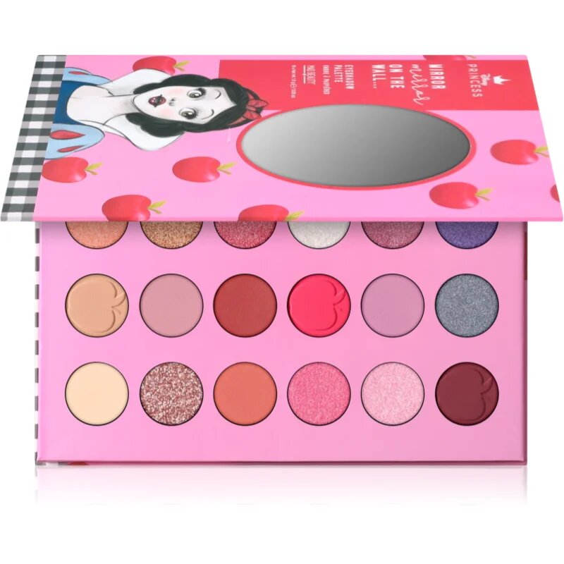 Mad Beauty Disney Princess Snow White szemhéjfesték paletta 18x1.5 g