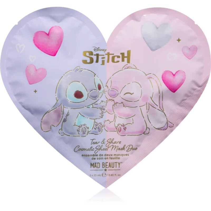 Mad Beauty Disney Stitch fátyolmaszk szett