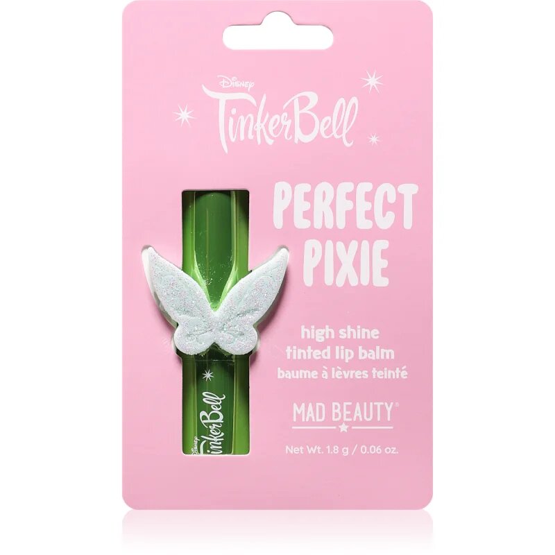 Mad Beauty Disney Tinker Bell tonizáló ajakbalzsam a csillogó fényért 1.8 g