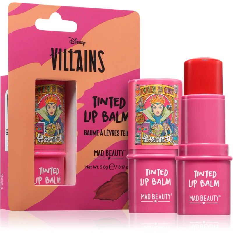 Mad Beauty Disney Villains Evil Queen tonizáló ajakbalzsam 5 g