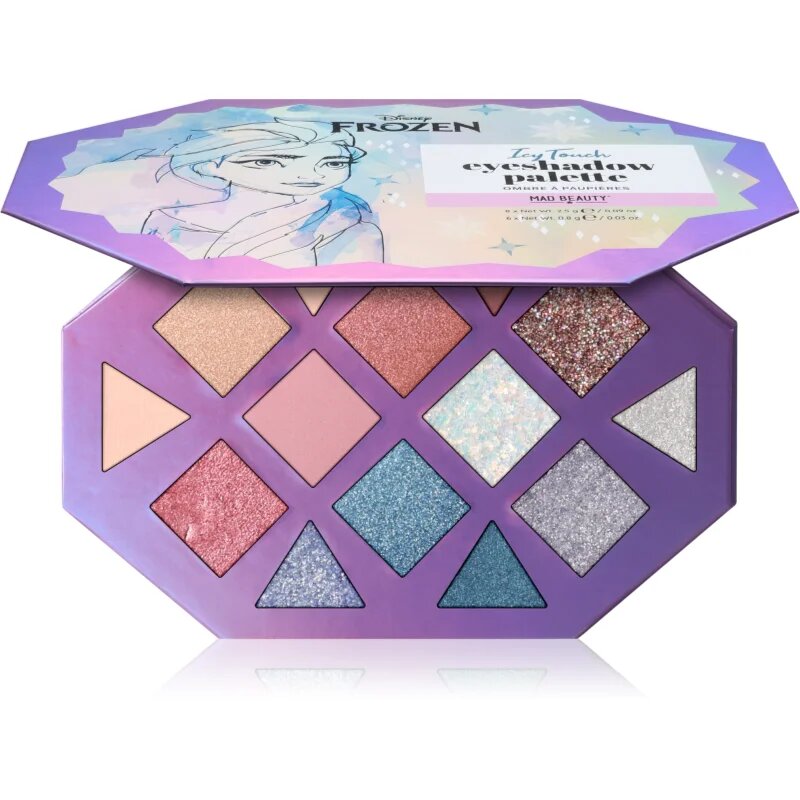 Mad Beauty Frozen Icy Touch szemhéjfesték paletta 24.8 g