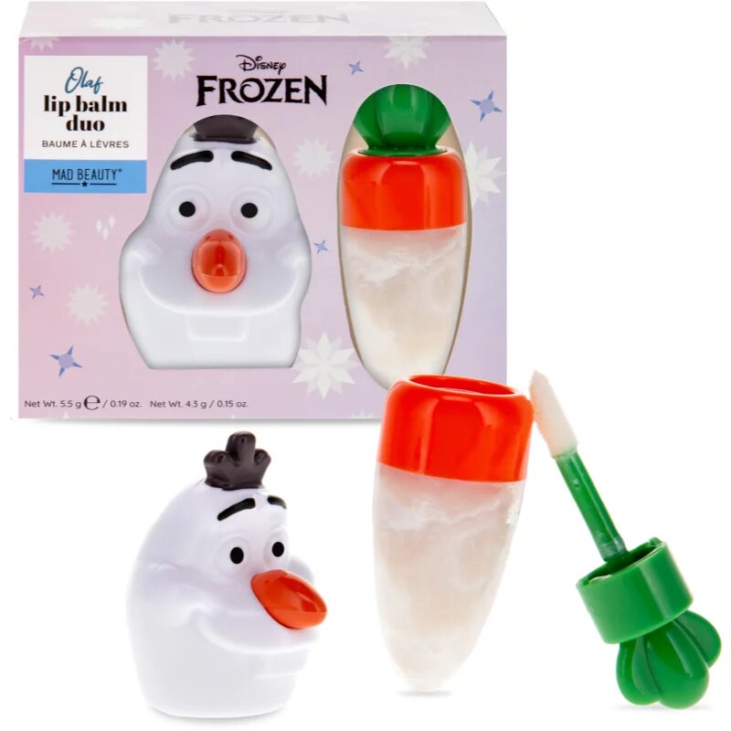 Mad Beauty Frozen Olaf ajakbalzsam duo