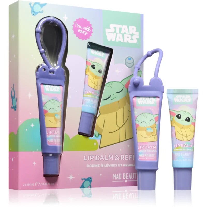 Mad Beauty Grogu Galaxy ajándékszett az ajkakra