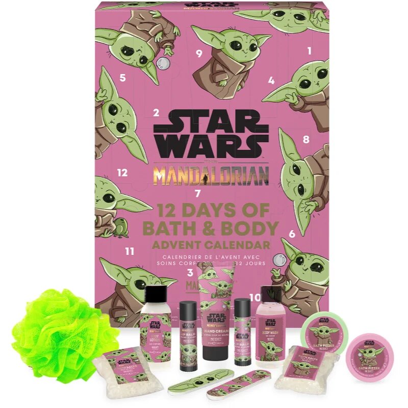 Mad Beauty Star Wars The Mandalorian The Child ádventi naptár