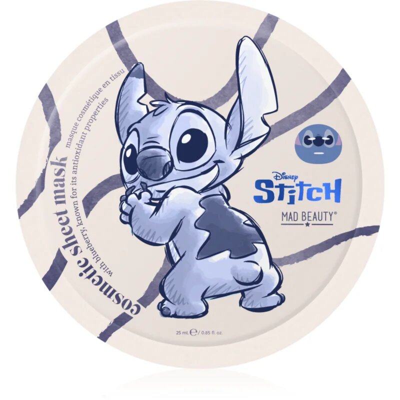 Mad Beauty Stitch Denim hidratáló gézmaszk 25 ml