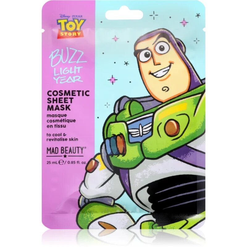 Mad Beauty Toy Story Cosmetic Face Mask arcmaszk Buzz 25 ml
