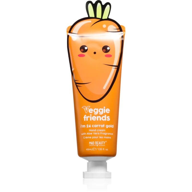 Mad Beauty Veggie Friends Carrot hidratáló kézkrém 40 ml